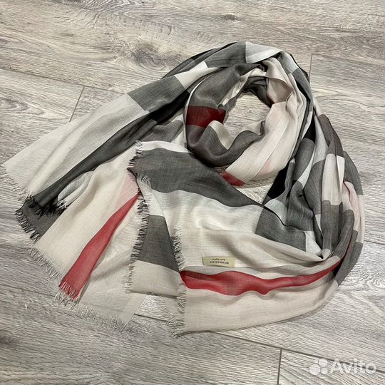 Оригинал Burberry Шарф палантин шерсть/шёлк
