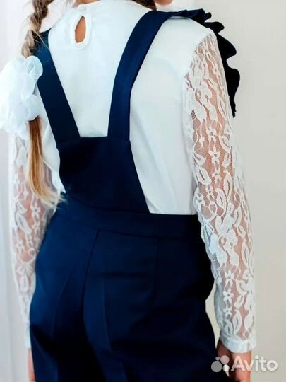 Кюлоты для девочки к школе 134-140 (9-10лет)