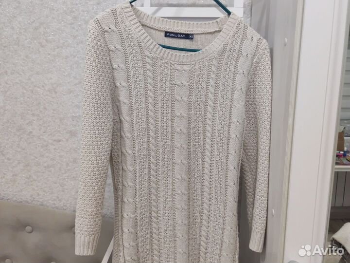 Платье теплое