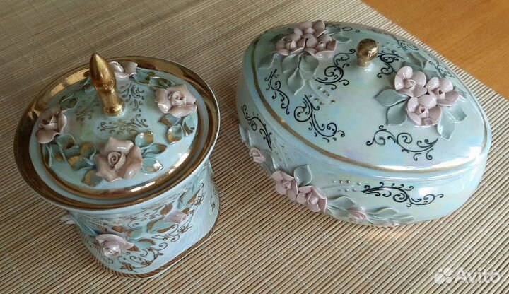 Бонбоньерки фарфоровые