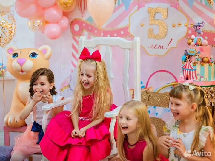 Аниматор Фокусник и 5 зверюшек