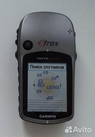 GPS-навигатор. Garmin eTrex Vista HCx