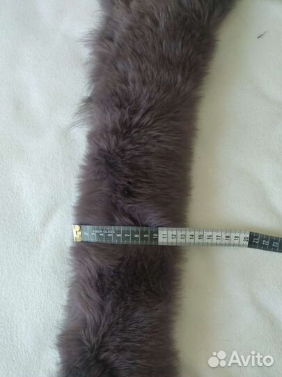 Меховой воротник, натуральный