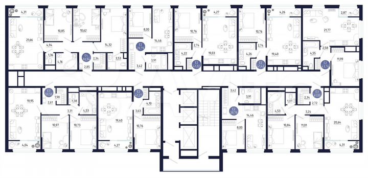 3-к. квартира, 80,9 м², 14/25 эт.