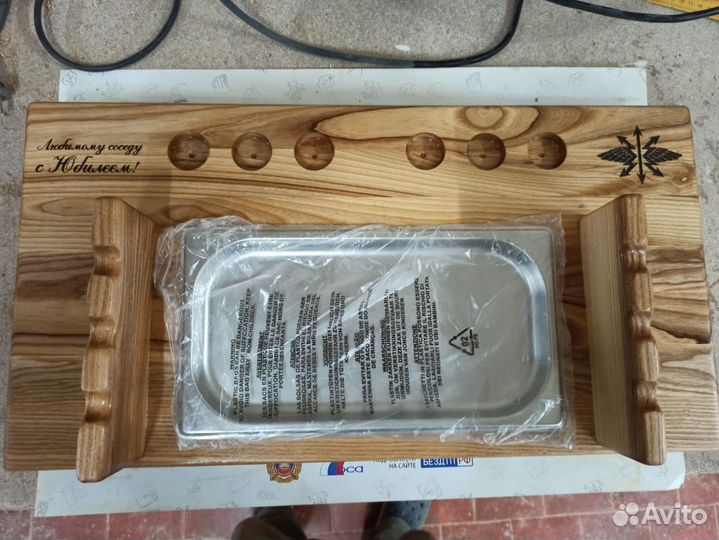 Поднос для подачи из дерева