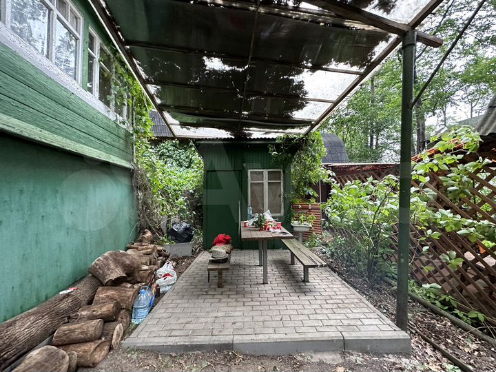 Дача 13,8 м² на участке 2 сот.