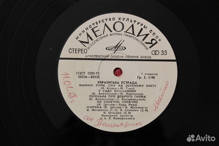 Украинская эстрада из СССР