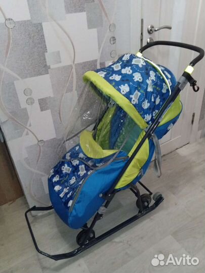 Санки-коляска