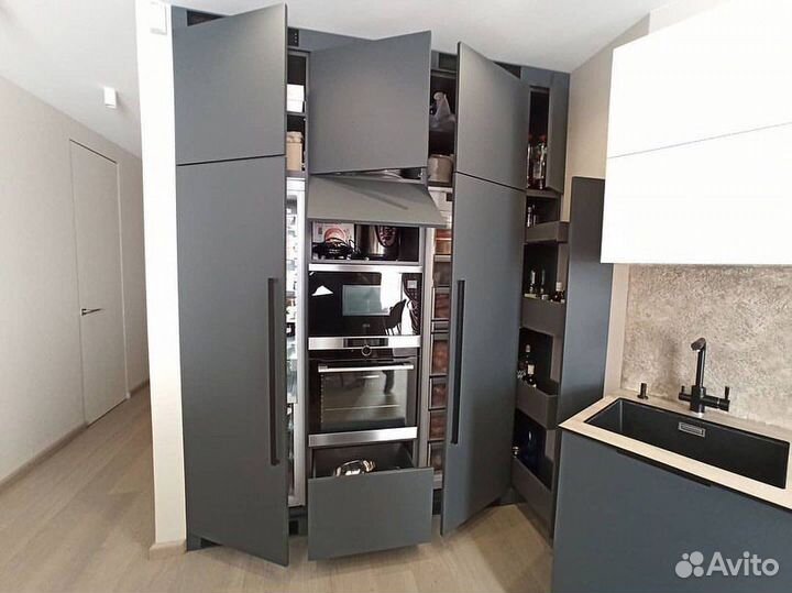 Кухонный гарнитур на заказ. Долговечные материалы