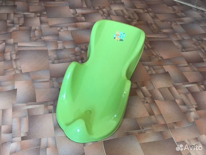 Горка для купания и круг для плавания 0+