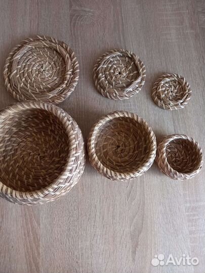 Плетеные корзинки IKEA