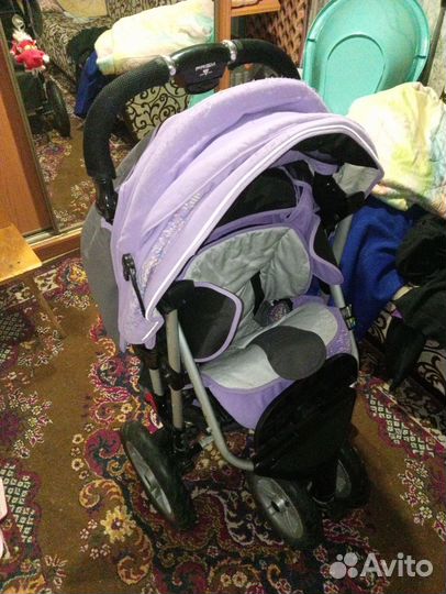 Прогулочная коляска зимняя