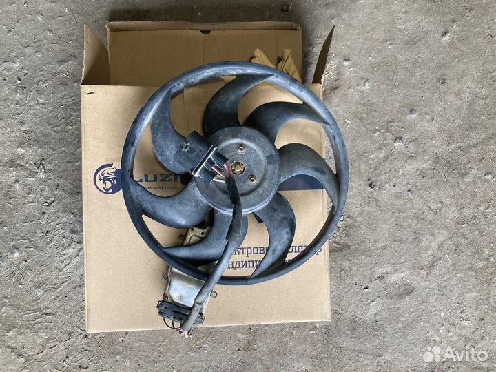 Вентилятор радиатора ауди q7 4l