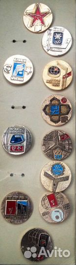 Значки олимпийских игр