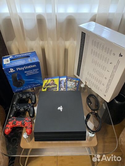 Sony playstation 4 PS4 pro 1tb 7216