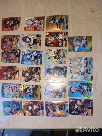 Карточки геншин