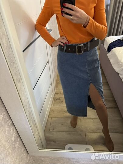 Джинсовая юбка
