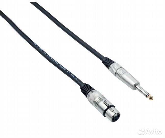 Кабель микрофонный Bespeco xcma450 (XLR-Jack 6.3)