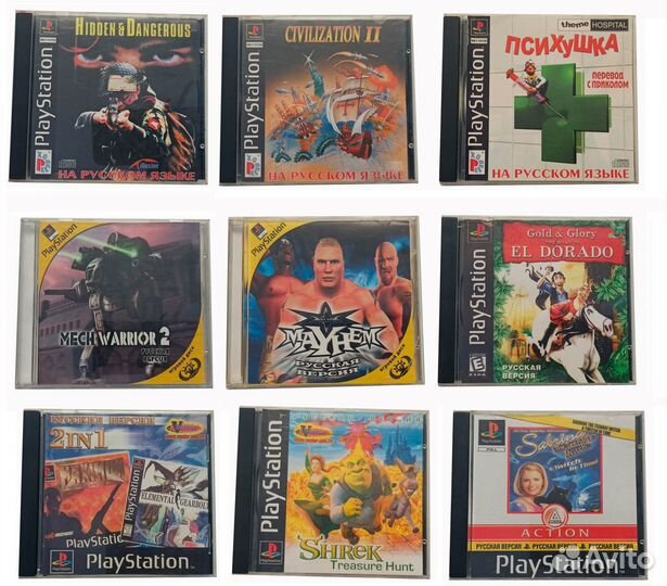 Игры для PS1, PlayStation, PS one - ч4