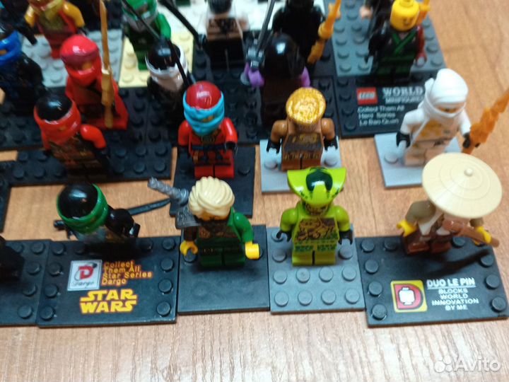 Lego ninjago минифигурки