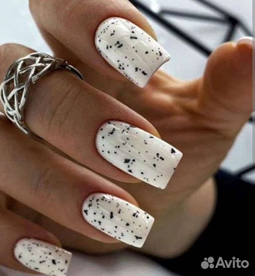 Маникюр Гель лак Наращивание