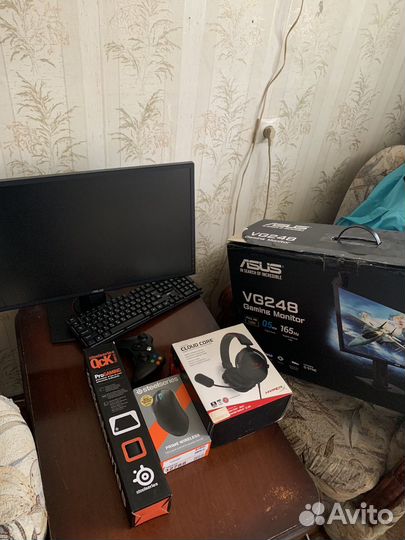 Игровой Монитор asus vg248 165hz
