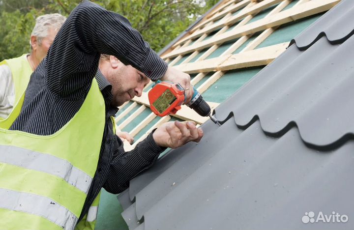 Монтаж шифера.Кровельные работы.Договор.Гарантия