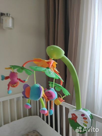 Tiny Love Мобиль на кроватку с пультом и ночником