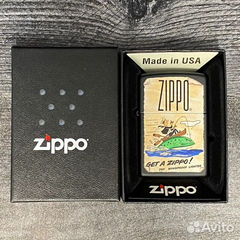 Зажигалка Zippo - Fishing Ad
