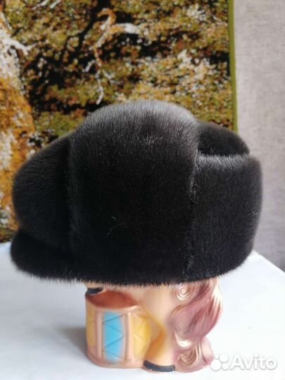 Меховая мужская кепка
