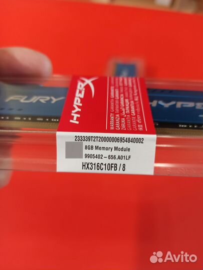 Новая Оперативная память ddr3 16гб (2х8). 1600
