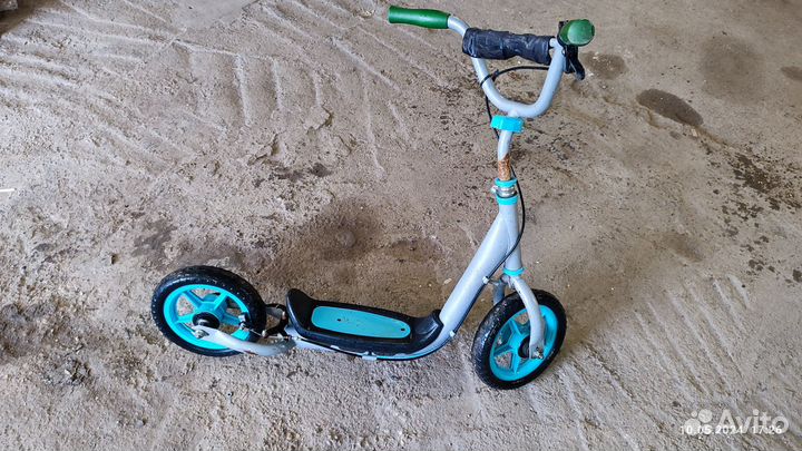 Самокат + скейт