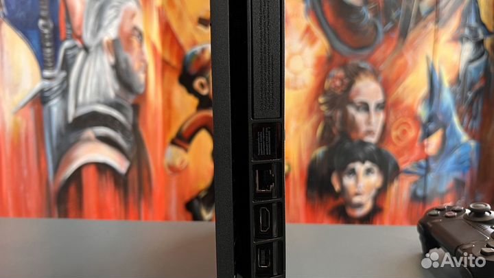 PS4 Slim 500gb + Игры