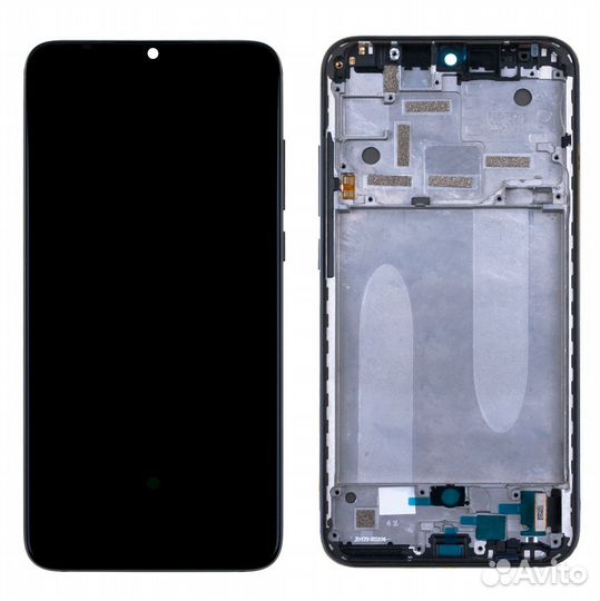 Дисплей для Xiaomi Redmi Note 9 модуль Черный - OR