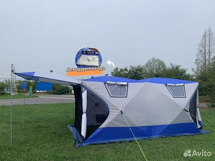 Мобильная баня палатка 200*400