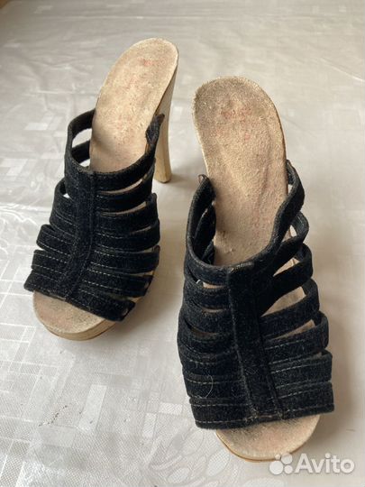 Шлепанцы сабо женские