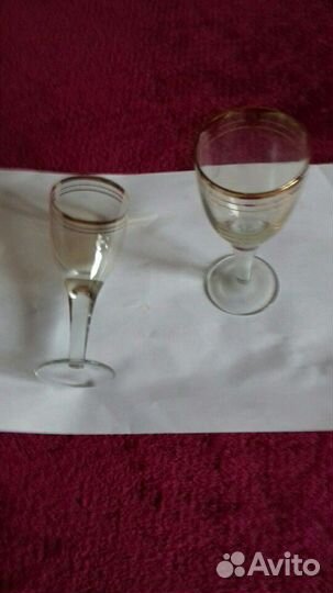 Рюмки и фужеры СССР