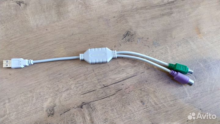 Переходник usb на ps/2. для старых мышек/клав