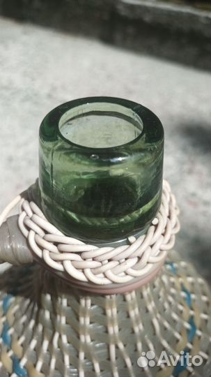 Бутыль стеклянная СССР для вина