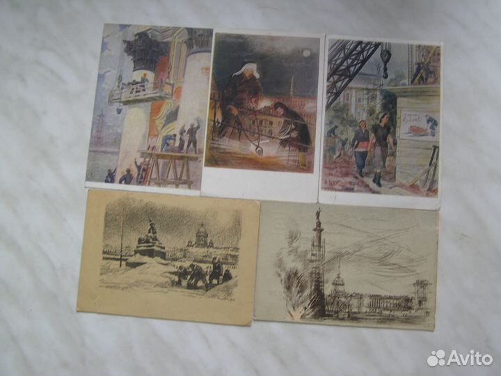 Почтовые карточки. Блокада Ленинграда