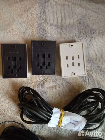 Новый телефонный провод 4 и 9 м