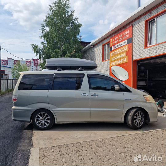 Багажник автобокс Toyota Alphard Vellfire
