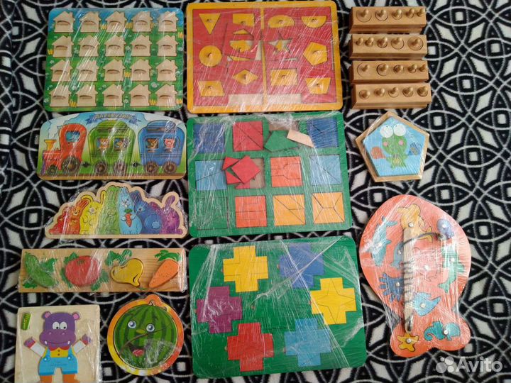 Пакет развивающих игрушек от 100