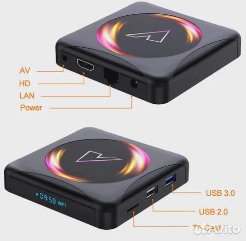 Tv box Vontar Z5 2/16gb новая