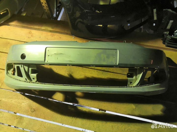 Бампер передний volkswagen polo 5 15-20 г