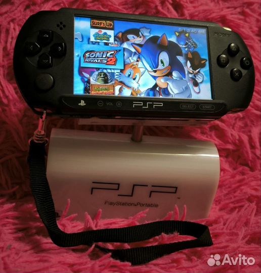 Sony PSP E1008 + 32 GB + Комплект
