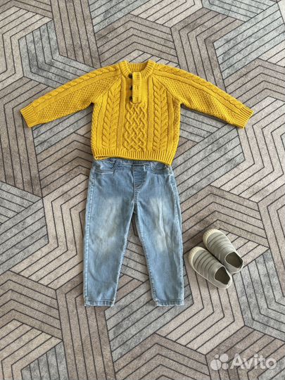 Пакет фирменных вещей на мальчика 92 98