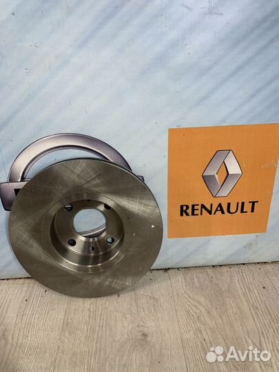 Тормозной диск перед Renault logan 2 Лев, Прав