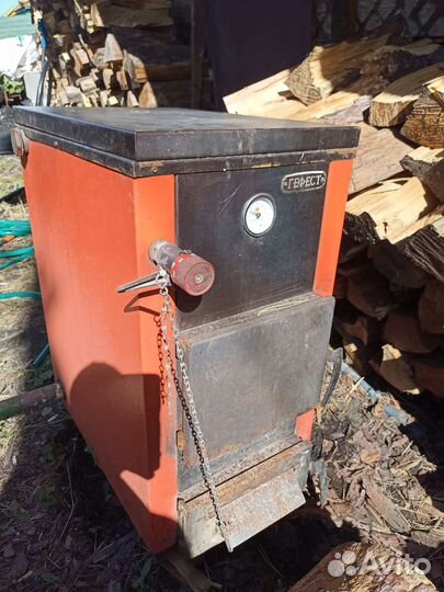 Твердотопливный котел