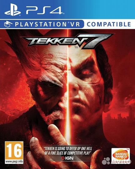 Tekken 7 PS4 рус. суб. б/у